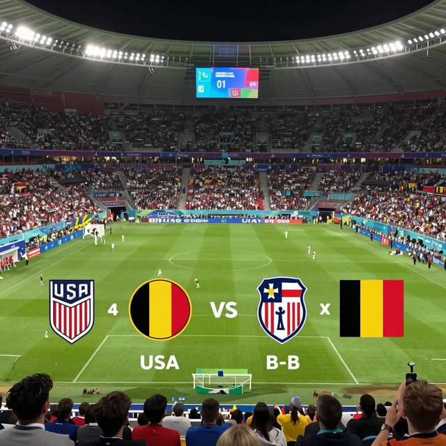 Tứ kết World Cup 2026 nóng bỏng: Bỉ loại Mỹ, lịch đấu chấn động