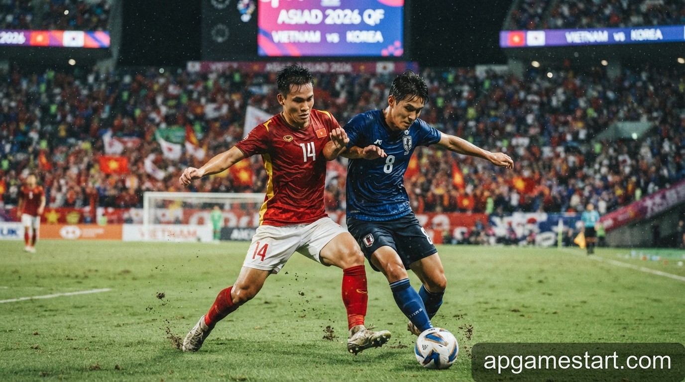 U23 Việt Nam vs U23 Hàn Quốc: Tái hiện kỳ tích Thường Châu tại tứ kết ASIAD 2026